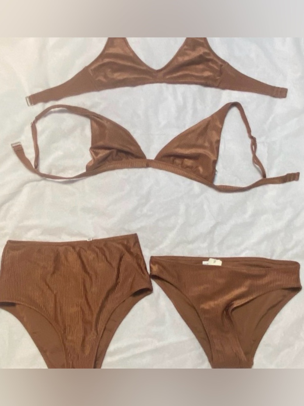 Aerie Brown Bikini Sets